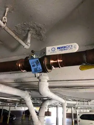 Copper pipe repair and valve work for Backflow Testing in Hourglass